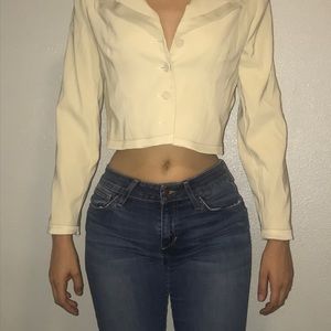 Cropped blazer